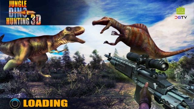 Jungle Dino Hunting 3D Android Gameplay 1080p [HD] смотреть онлайн