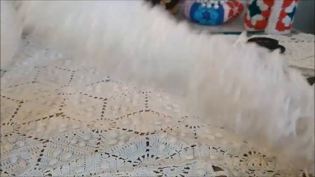 Erba della Pampas all'uncinetto Cortaderia selloana Crochet Pampas grass #pampas #fioriuncinetto смотреть онлайн