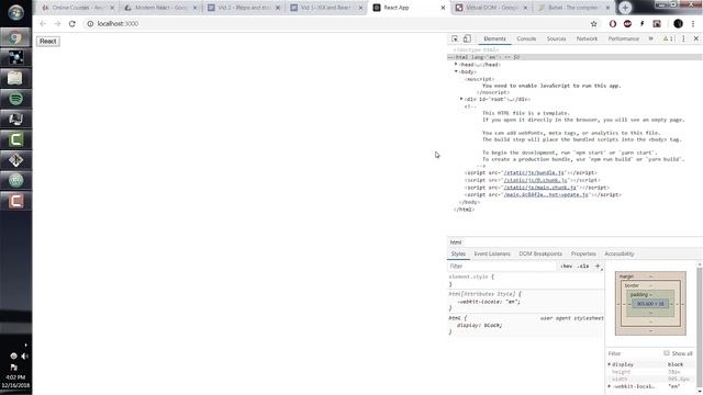 07 React Under the Hood the Virtual DOM смотреть онлайн