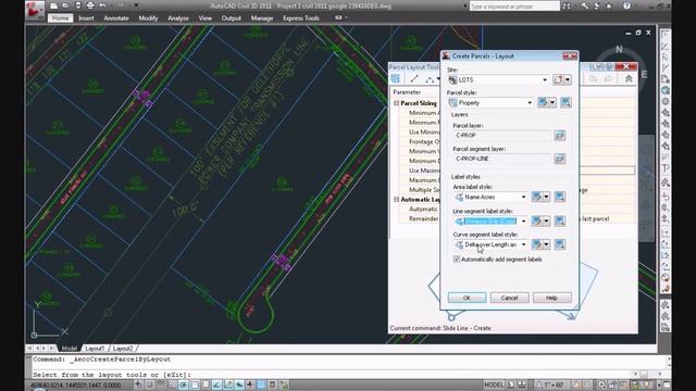Civil 3D 2011 lots design смотреть онлайн