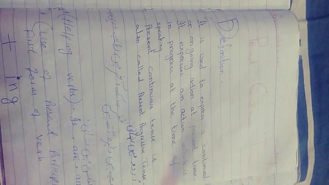 Present Continuous Tense / Present Progressive Tense (part 1 ) смотреть онлайн