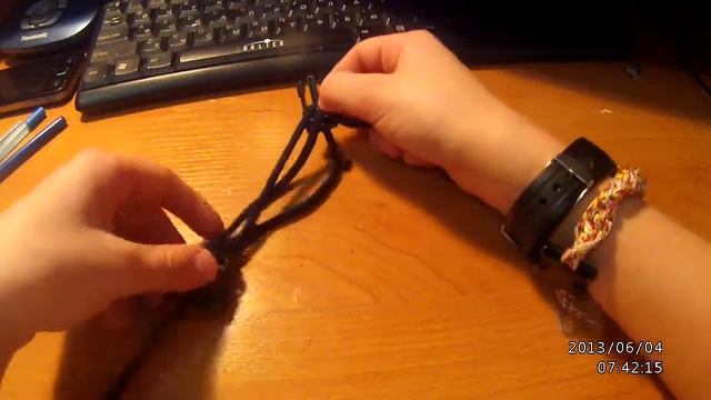 Как плести браслет выживания смотреть онлайн