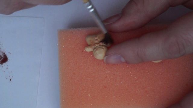 Сережки гвоздики √ Румяные печеньки √ Полимерная глина √ Мастер класс / Polymer clay √ DIY √ Irena смотреть онлайн