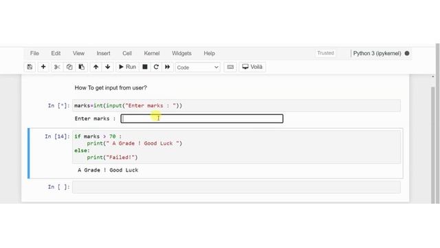 How to get Input from users in Python | Error Checking | Python Programming | Jupyter NoteBook | IL смотреть онлайн
