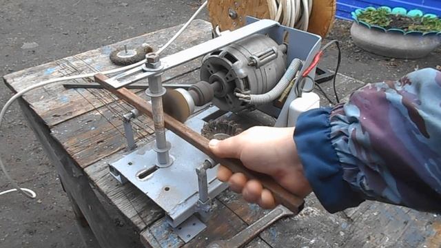 Зачистной станок для проф.трубы смотреть онлайн