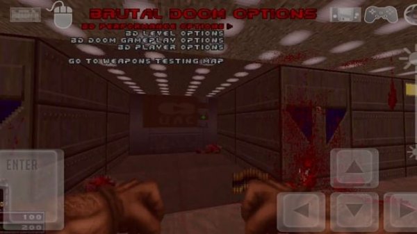 Brutal Doom v21 + Russian Overkill 3.0 on Delta Touch (android)   Doom Mod