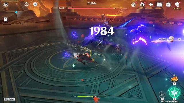 This is what an F2P Solo Kazuha looks like (Level 90 Kazuha) | Genshin Impact смотреть онлайн