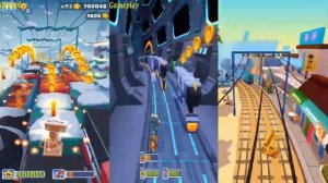 Subway Surfers Venice Beach VS Space Station VS North Pole Spacebot VS Boombot Robot VS GINGERBOT