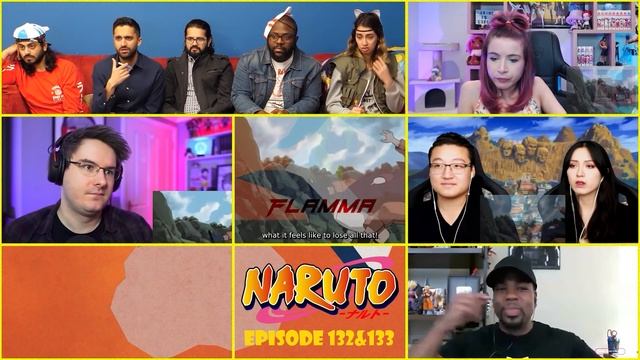 Naruto vs Sasuke Part (1/2) | Reaction Mashup [Naruto 132,133] ナルト смотреть онлайн
