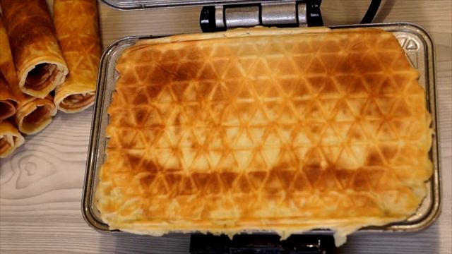 Вафли Советские с очень вкусным кремом. Такие же как в детстве! смотреть онлайн