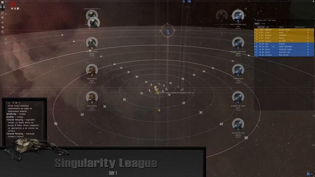 EvE Tournament: Singularity League, Day 1, №3 Fight (OOS2 vs AF2) смотреть онлайн