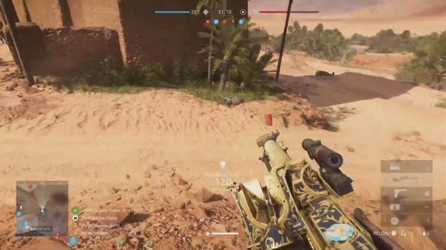 Battlefield V 102 Kills Type 11 LMG Al Marj Conquest смотреть онлайн
