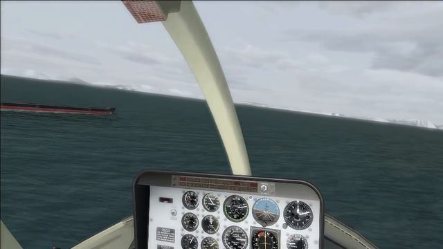 Dodosim 206B Landing on Freighter смотреть онлайн