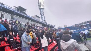 Факел Воронеж-Спартак Москва, 2-0. Самый поющий стадион в России. Сектор Газа, Туман. 1 часть.