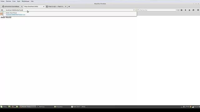Tutoriel flask : page dynamique , bootstrap, navigation смотреть онлайн