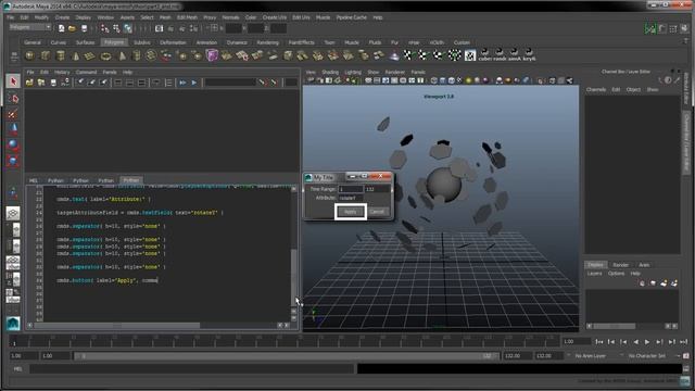 Introduction to Python Scripting in Maya - Part 4: Generating a User Interface смотреть онлайн