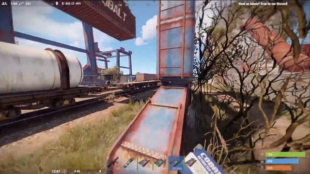 Train Yard Blue Card Puzzle Guide | Rust смотреть онлайн