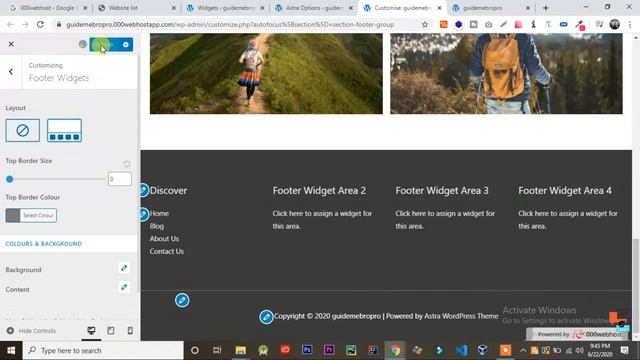 Designing Footer in Wordpress (explained in tamil) смотреть онлайн