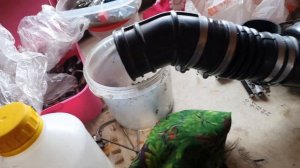 Cf moto 500 переделка впускного патрубка.