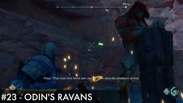 All 48 Odin's Ravens Locations - Side Quest The Eye of Odin's Full Guide - God Of War: Ragnarok смотреть онлайн