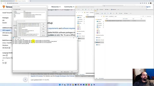 Setting Up CUDA, CUDNN, Keras, and TensorFlow on Windows 11 for GPU Deep Learning смотреть онлайн