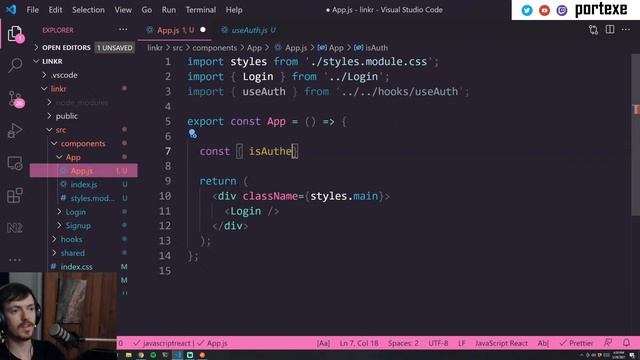 Building A Linktree (ish) Clone With React (LIVE) смотреть онлайн
