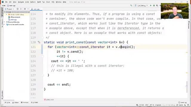 Examples of C++ STL Iterators смотреть онлайн