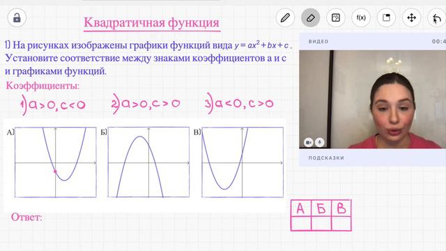Все типы 11 задания ОГЭ по математике 2024 | Квадратичная функция
