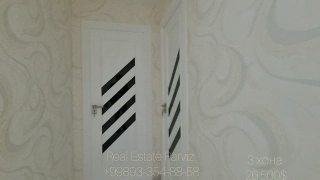 3х комнатная квартира мансарда ул.Гагарира, Олтин Самарканд 68м2 26.500$ Недвижимость Самарканда смотреть онлайн