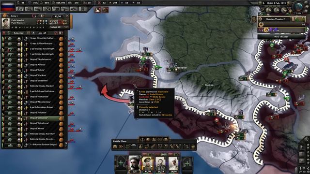 Hearts of Iron 4 (Endsieg, Bělogvardějci) - part 2 (Lenin v nesnázích) смотреть онлайн