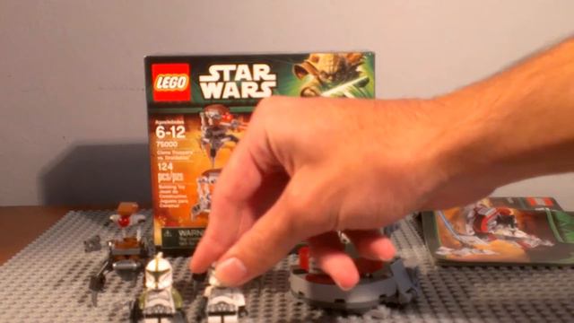 LEGO Star Wars 75000 Clone Troopers vs Droidekas™ Review смотреть онлайн