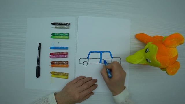 Как нарисовать машинку смотреть онлайн