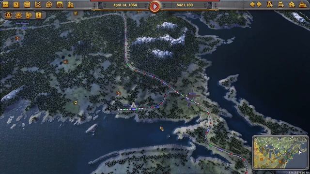 Cloth for the Masses - Long Haul Freight | Railway Empire: The Great Lakes 5 смотреть онлайн