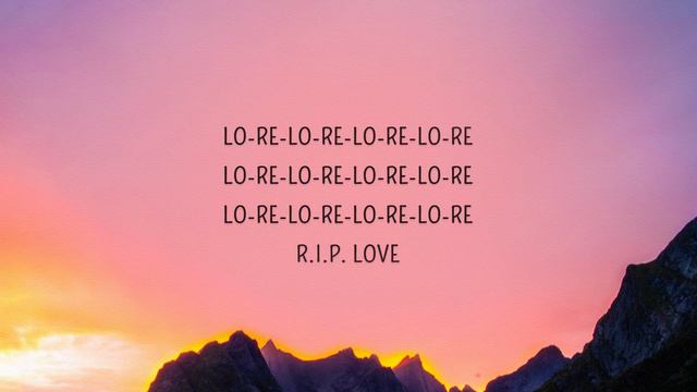 RIP, Love - Faouzia (Lyrics) смотреть онлайн