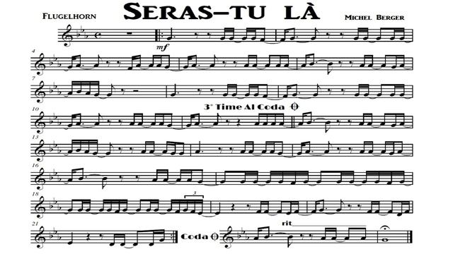 Seras-tu là - Michel Berger - Playback Bb смотреть онлайн