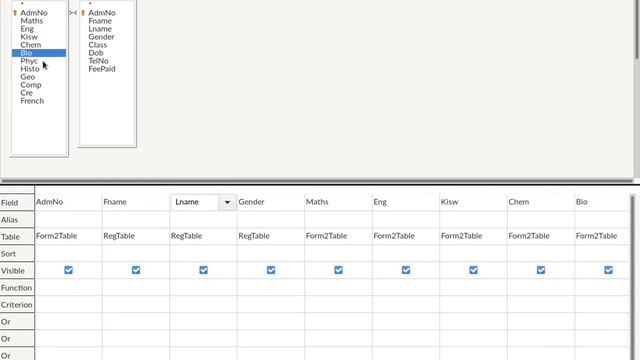 LibreOffice Base Table Views смотреть онлайн