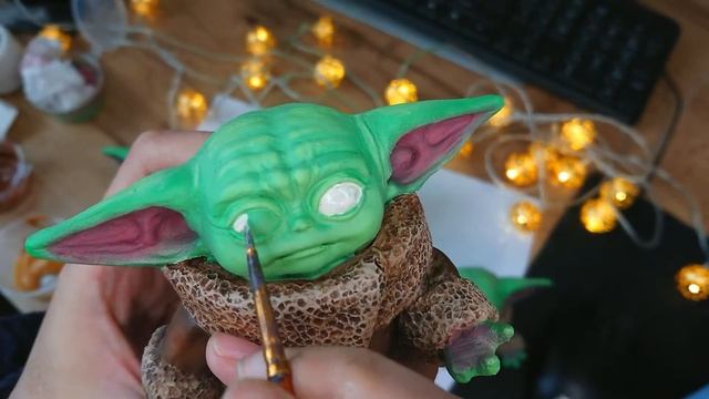 Малыш Йода/ Baby Yoda/ Скульптурки смотреть онлайн