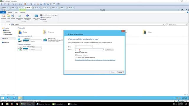 Use script : Map network drive смотреть онлайн