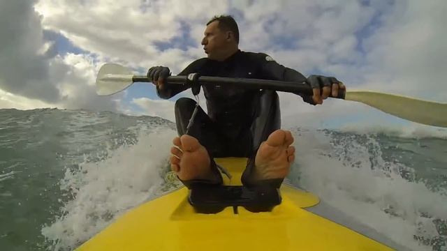 Double Island Point Waveski Surfing (Jan 2014) смотреть онлайн