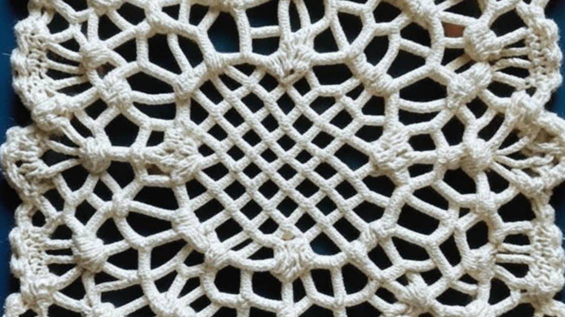 Квадратные мотивы с АЖУРНЫМИ УЗОРАМИ от нейросети. ВЯЗАНИЕ. Подборка №1. смотреть онлайн