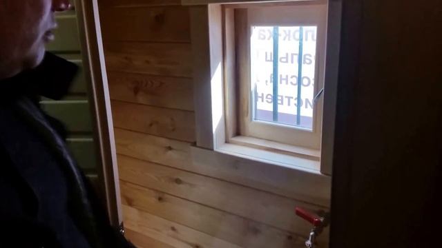 Обзор бани 2.3×6 с крыльцом WoodEl. смотреть онлайн