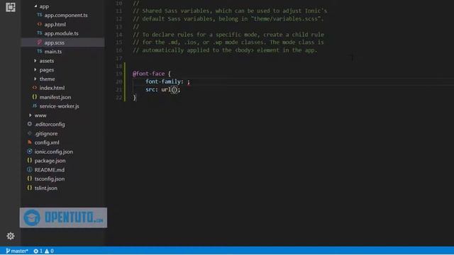 [#2] Développer une application ionic 3 - integrer Google Fonts à votre application ionic смотреть онлайн