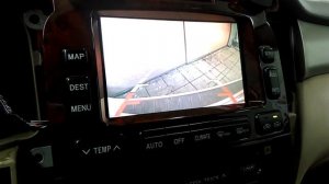 Камера заднего вида на Toyota Highlander