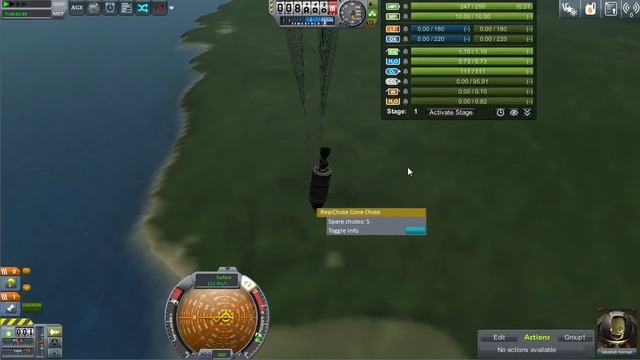 KSP Обзор модов. Real Chutes смотреть онлайн