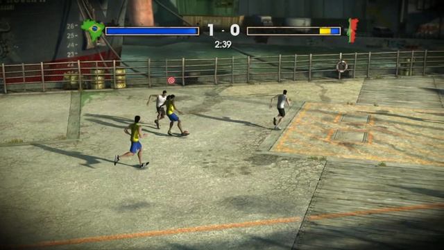 FIFA Street 3 - Brazil vs Portugal - Gameplay XBOX 360 HD [Xenia] смотреть онлайн