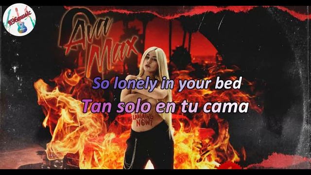 WHO'S LAUGHING NOW - AVA MAX ingles - español смотреть онлайн