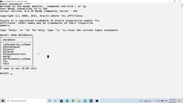 How to see database and tables in MySQL ? | MySQL Tutorial | KK JavaTutorials смотреть онлайн