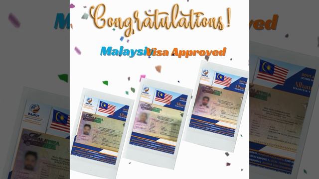 Malaysia Visit Visa Approved By Rajput Travel And Tourism