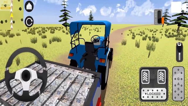 Sonalika Tractor Driving in Indian Tractor Simulator #12 Android Gameplay | Farming Tractor Games 3 смотреть онлайн