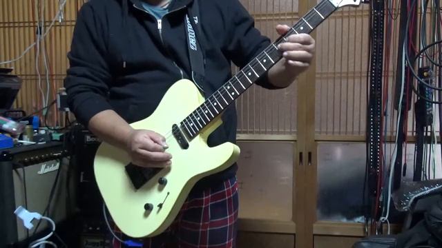 Charvel Model-7 / Maxon OD-02 + Ibanez TK999HT Tube King & Boss DD-5 with YAMAHA J-35 смотреть онлайн